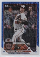 2023 Topps Series 2 Blue Foil /999 Spenser Watkins #393 1jk7