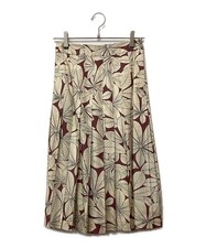 MARGARET HOWELL MHL. Pleated Skirt Size 1 Japanese Natural Style