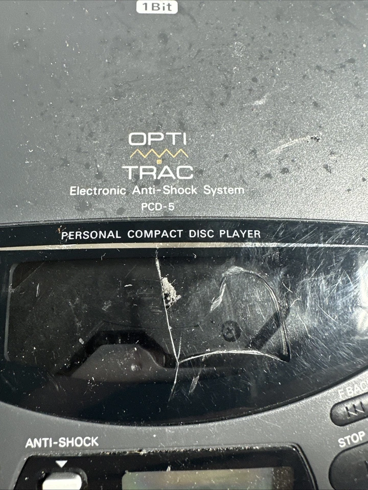 Reproductor de CD de disco compacto personal Fisher de colección PCD-5 (3) Foto 2 de 4