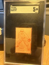 1928 W565 Al Simmons SGC 5 EX Handcut