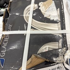 Glacier Bay Builders 2-Handle High-Arc Bathroom Faucet Brushed Nickel