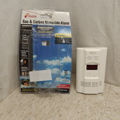 Kidde KN-COEG-3 Explosive Gas Alarm Carbon Monoxide Alarm Detector No 9v Battery