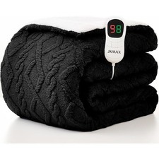 Heated Electric Blanket Full Size-72"x84" Heating Blanket W/ 10 Heating Levels