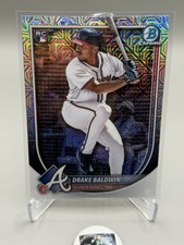 Drake Baldwin RC 2025 Bowman Chrome #75 Mega Box Mojo Refractor Rookie ROY