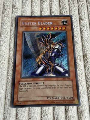 Yu-Gi-Oh! Buster Blader BPT-008 Secret Rare 2003 Collector's Tin Vintage