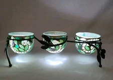 Partylite Vine Mosaic Tea Light Holder Centerpiece With Vine Stand 