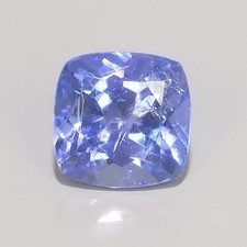 0,79 KT NATÜRLICHER TANSANIT KISSEN 5,2x5,2x3,9 MM LOSE EDELSTEIN KOSTENLOSER VERSAND