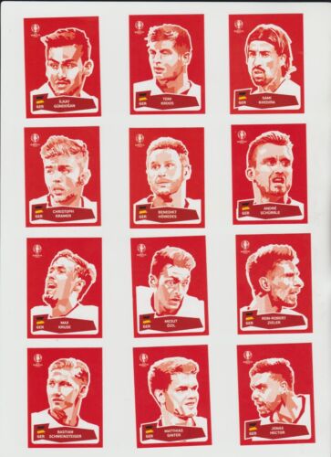 Panini Euro 2016 / EM 16 - Komplett-Set Coca Cola Sticker -  ungeklebt wie neu - Bild 1 von 2