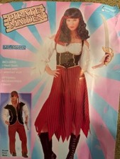 Halloween Costume - Pirate Maiden - Standard SZ sm/med head sash not included 