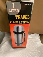1 Liter Travel Flask Thermos Stainless Steel