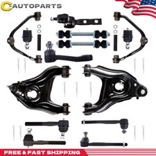 Front Upper & Lower Control Arm Tie Rod Sway Bar For 1997-2004  Ford F-150 F-250