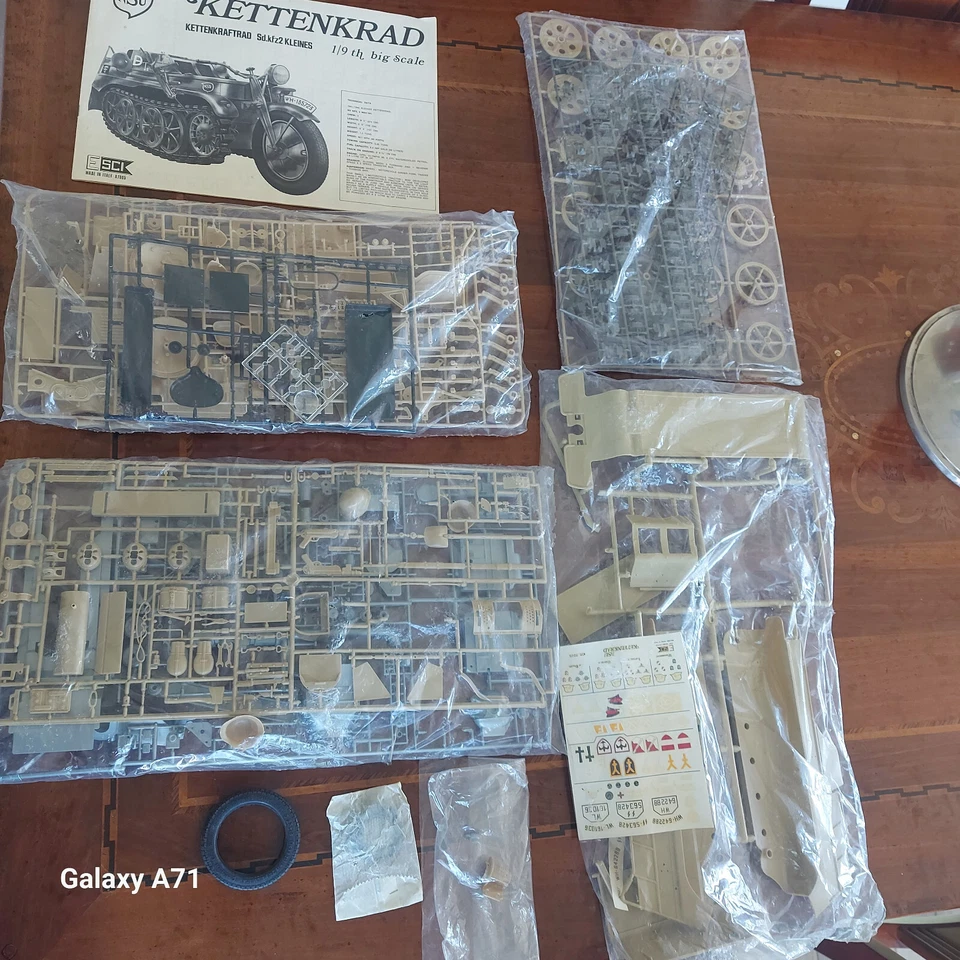 Kettenkrad ESCI scala 1/9 Kit raro - Immagine 3 di 4