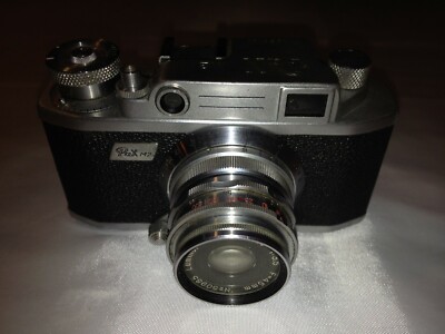 PAX M2 35mm Camera w/ Luminor Anastigmat 1:3.5 f45mm Lense Leather