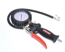 Reifenfüller Reifen-Druckprüfer Reifenprüfer mit manometer 80mm Profi