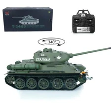 Heng Long 1/16 Infrared Plastic Soviet T34-85 RC Military BB Shooting Tank 3909