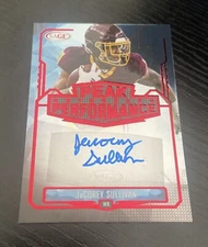 2022 Sage Peak Performance Red Foil Autograph JaCorey Sullivan CMU