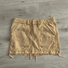 Free People Cargo Mini Skirt Size 28