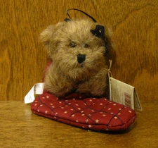 Boyds Plush Ornament #562414 CINDY LOU STUFFINS, NEW/Tag From Retail Store 6.5"