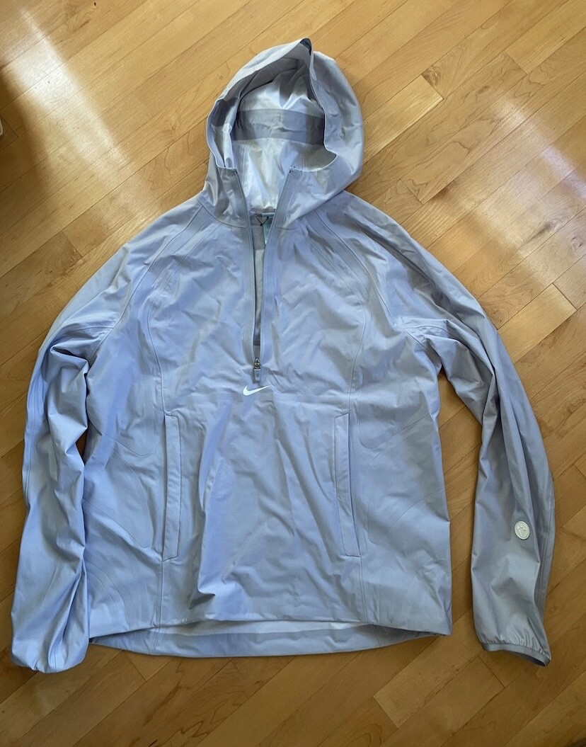 Nike x Drake NOCTA Golf Jacket Grey Half Zip Size M image 3
