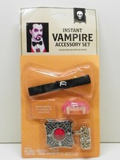 Halloween, Instant Vampire Accessory Kit, Costume.
