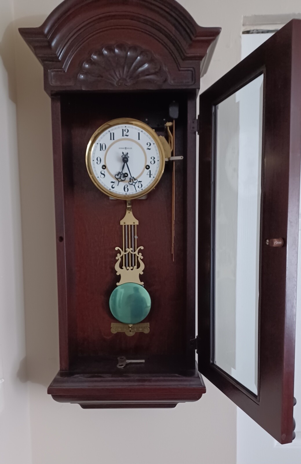 Howard Miller Jennison Wood Pendulum Wall Clock eBay