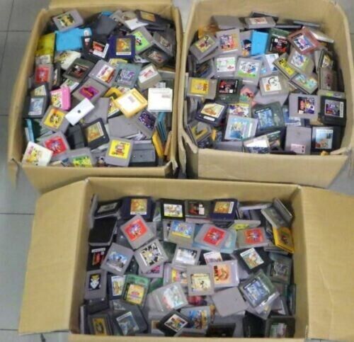 Cartucce Nintendo Gameboy LOTTO di 5 giochi giapponesi casuali lotto mix GBC - Foto 1 di 4