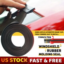 4m Car Auto Windshield Window Trim Edge Moulding Rubber Weatherstrip Seal Strip 4m Car Auto Windshield Window Trim Edge Moulding Rubber Weatherstrip Seal Strip