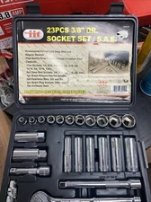 iit Tools 23PCS 3/8” Dr. Socket Set S.A.E.