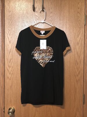 NWT LuLaRoe Size Small S  Free Spirit Wild Heart Brave Soul  Animal Print New