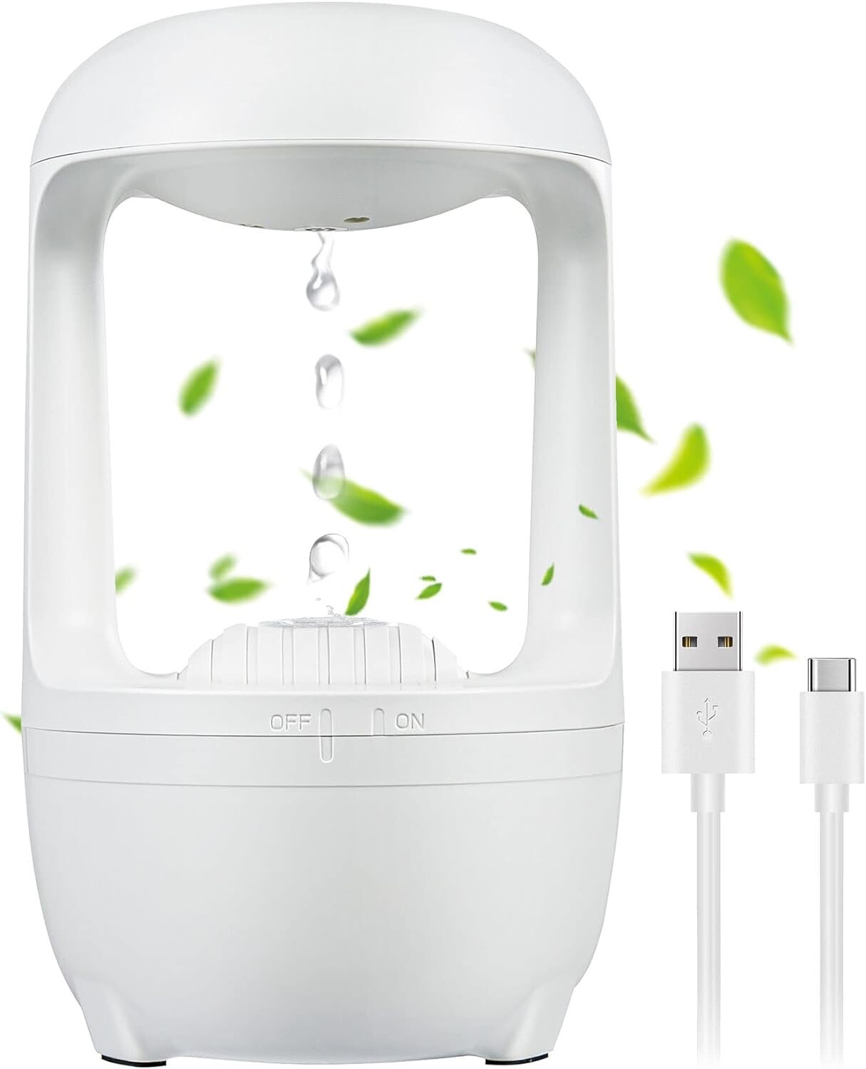 500ML AntiGravity Air Humidifier Water Drop Perfume Aromatherapy Humidifiers eBay