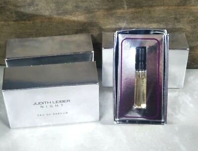 3X Judith Leiber ~ Night ~ 0.05 oz EDP sample spray vial 1.6 ml perfume (#JJ1