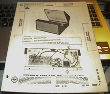 PERMA-POWER PORTABLE AUDIO AMPLIFIER MODEL: S-100 (SAMS PHOTOFACT 584-6)