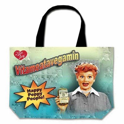 i love lucy tote bag