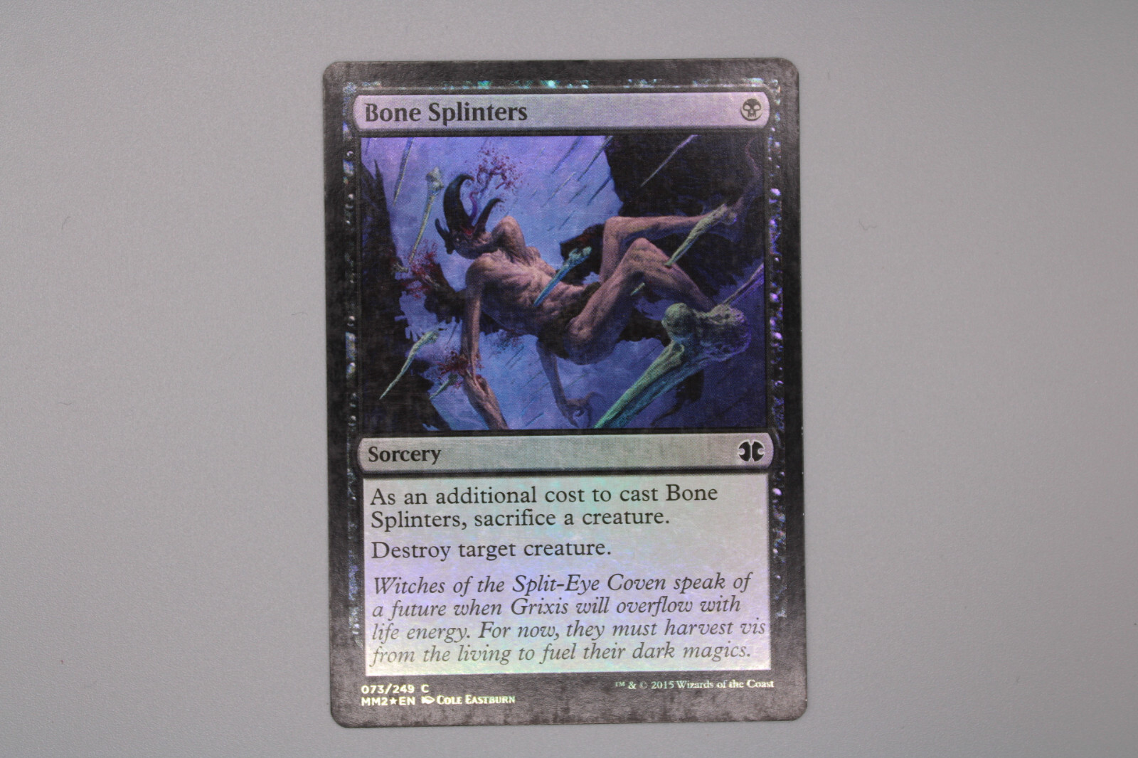 Bone Splinters 073/249 Foil MM2 Magic the Gathering