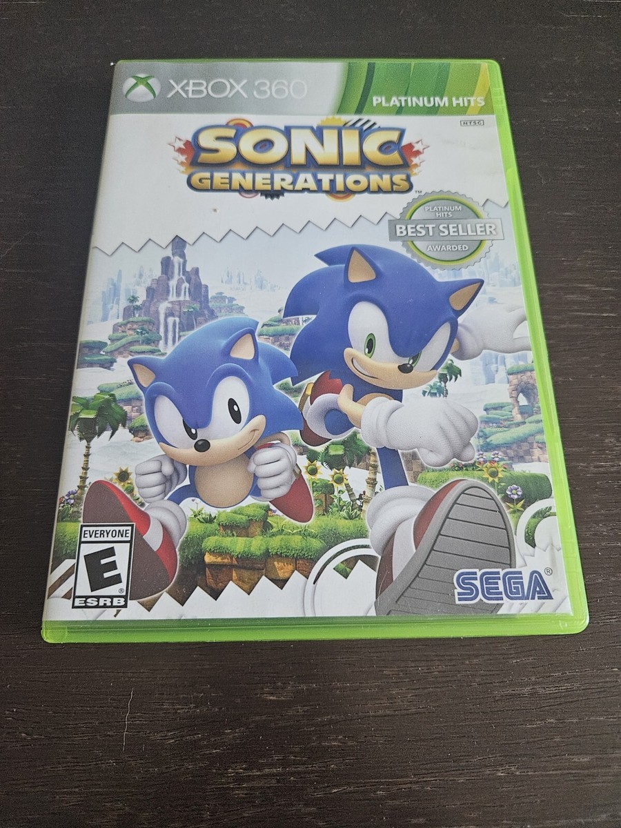 Sonic Generations – Xbox 360 – Complet PAL – Bon État