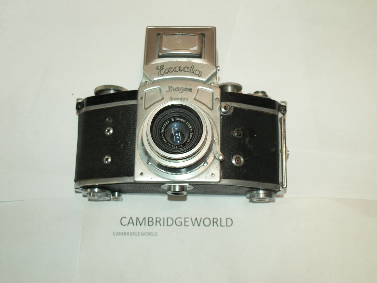 Ihagee Exa Dresden Tessar 50mm F3.5 革ケース EXA Ihagee Dresden SLR Camera with Schneider Kreuznach Xenar 50MM
