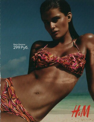 H&M Lingerie Magazine Print Ad Advert sexy Bra Hosiery Underwear 2012 | eBay