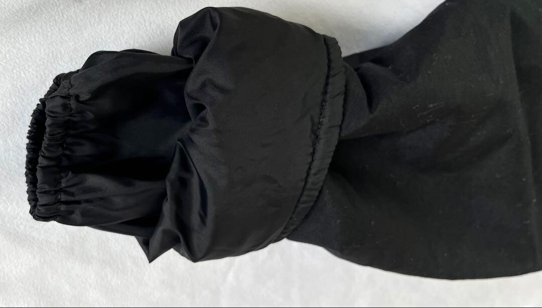 Moncler ASICS Skiwear Size Lady's L Black & White Jacket & Pants Set Rare JPN image 9