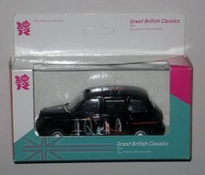 CORGI  AUSTIN TX1 LONDON BLACK TAXI 2012 OLYMPICS IN ORIGINAL UNOPENED BOX MIB
