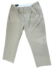 Polo Ralph Lauren Andrew Pant Mens 40x 32 Classic Chino Khaki.