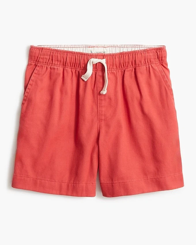 ¡NUEVO CON ETIQUETAS! Pantalones cortos de muelle con cordón de sarga suave verde azul rosa talla 12 14 para niños Foto 3 de 3