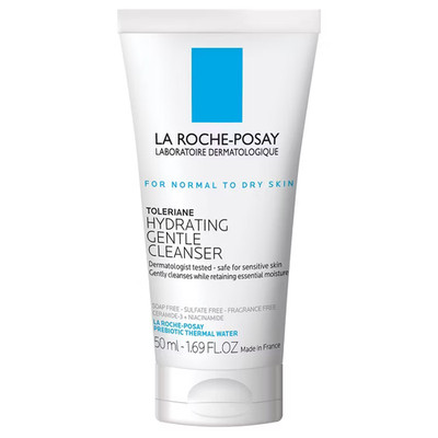 La Roche Posay Toleriane Hydrating Facial Cleanser - Travel Size - 1.69 fl oz: P
