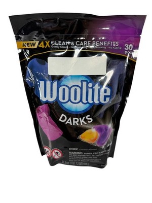 Woolite Darks Laundry Detergent Packs 30 PACS Capsules