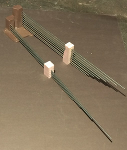 Vintage NOS Emperor/Urgos 301 Twelve Rod Chime Assembly, Circa 1974-77