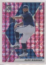 2021 Panini Mosaic Rookie Pink Camo Mosaic Prizm Alek Manoah #288 04cw