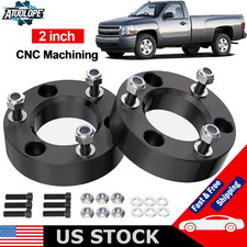 2 Front Leveling Lift Kit For 2007-2025 Chevy Silverado Gmc Sierra 1500 Lift