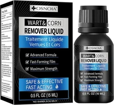 Wart Remover Liquid – Fast Acting Salicylic Acid 17% Treatment for Plantar. CR10