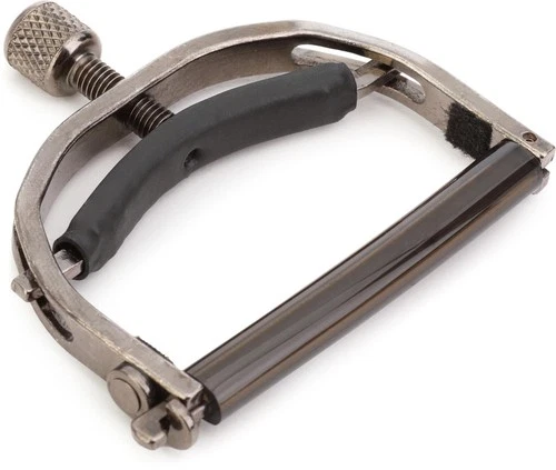 Paige Original 6-string Acoustic Guitar Capo - Wide/Low Profile - Smokey Black