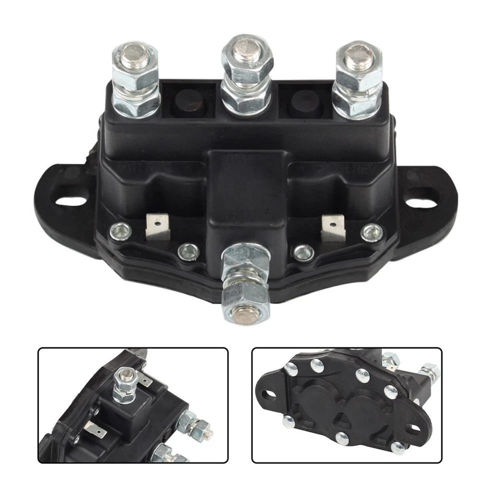 Potente relé de interruptor DPDT de 12 V para marcha atrás del motor para escenarios de carga pesada Foto 3 de 4