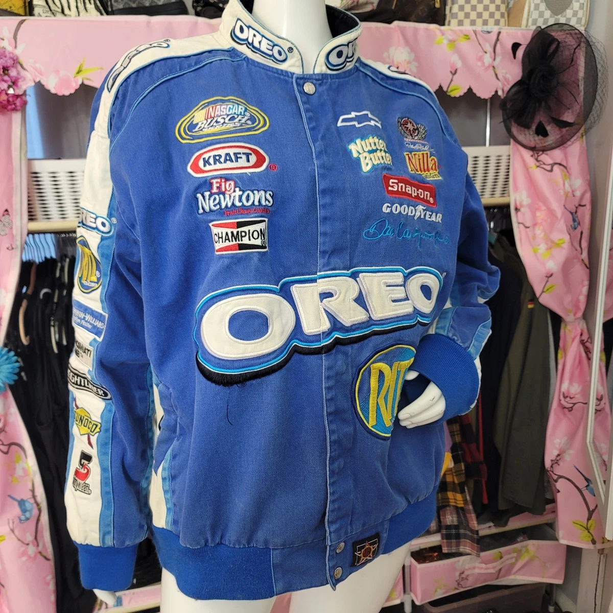 90s デザインレーシングジャケット　nascar ナスカー　デイルジュニア 25+ Dale Earnhardt Jr Blue NASCAR Jackets for sale | Updated Oct 2026